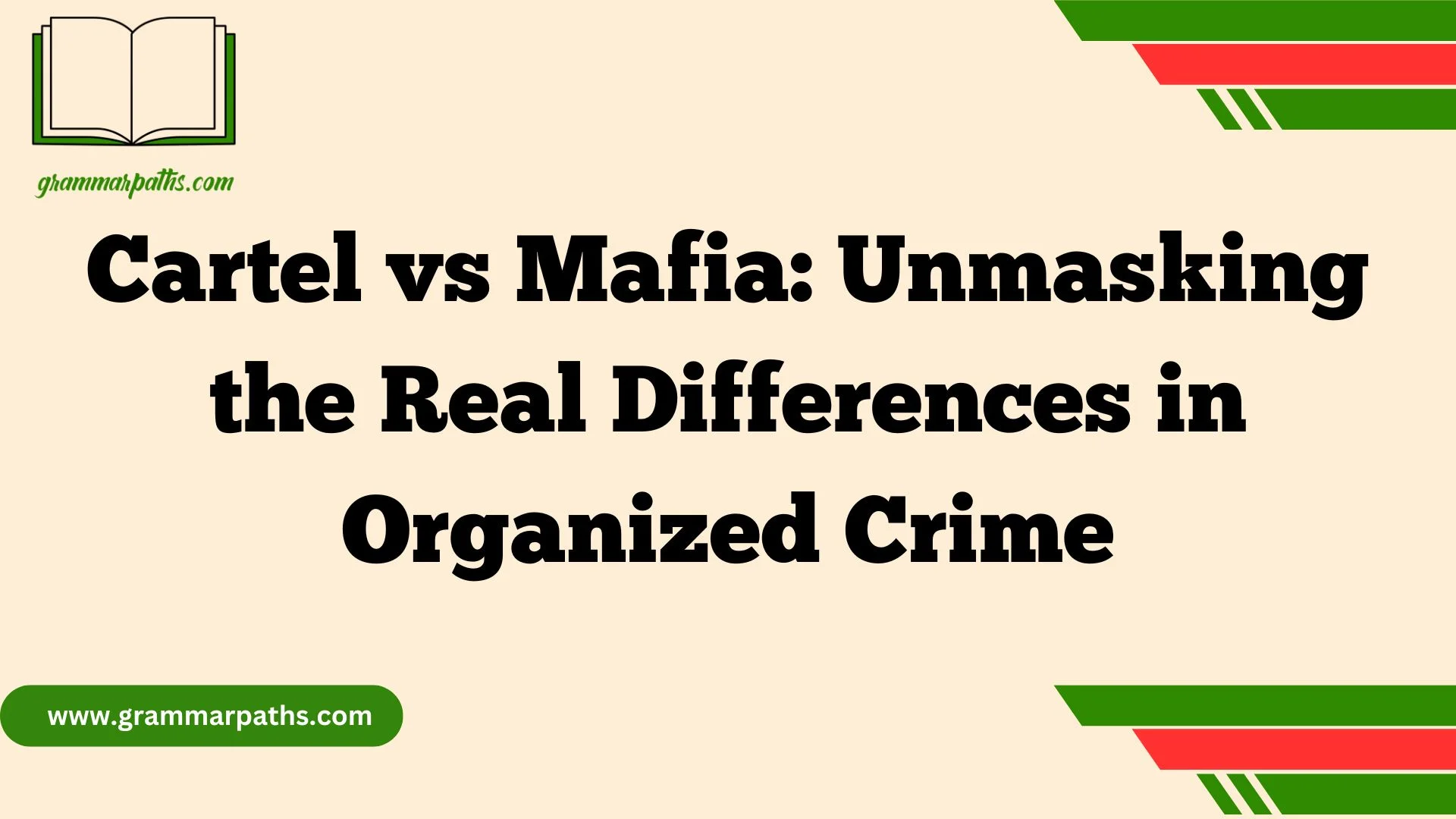 Cartel vs Mafia