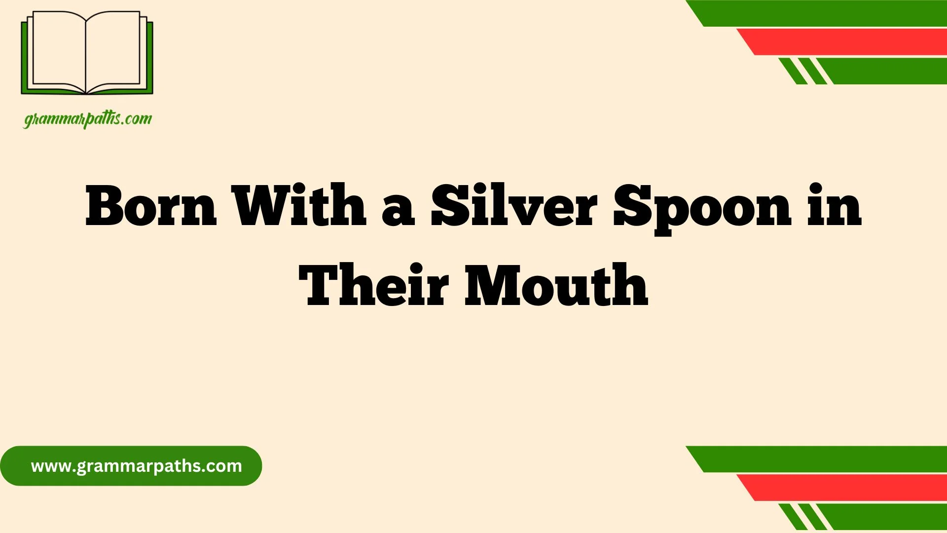 Born With a Silver Spoon in Their Mouth